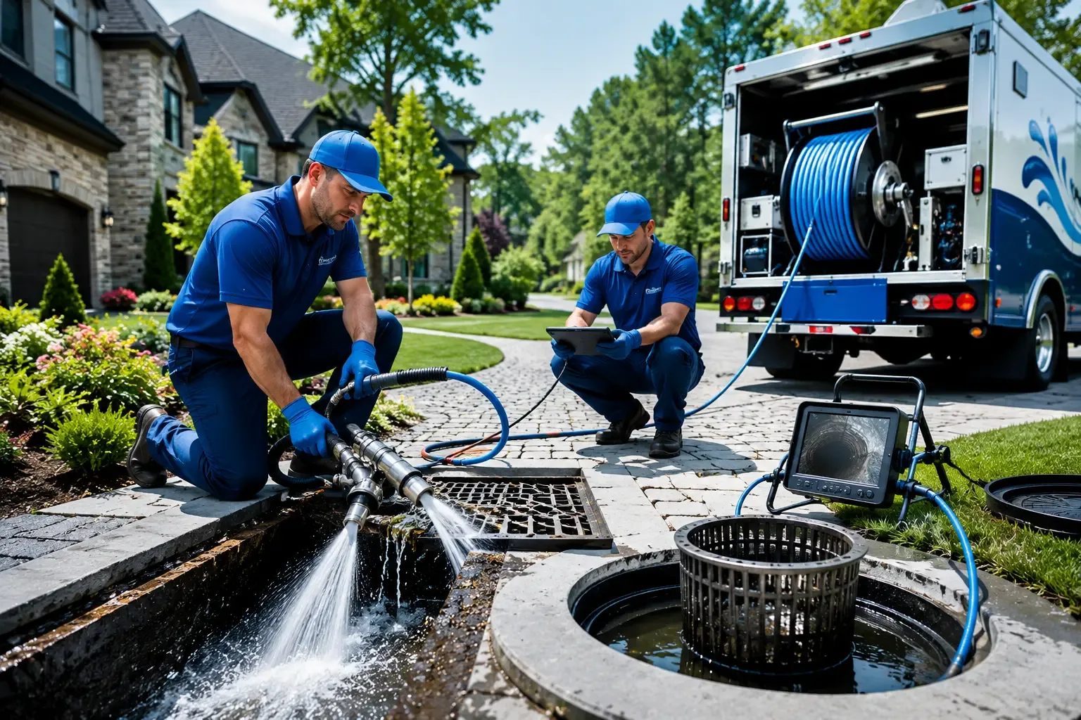 Local outdoor drain cleaning professionals in Bend, TX