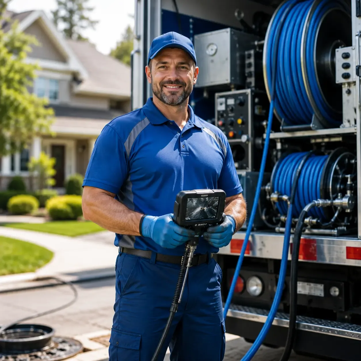 Local outdoor drain cleaning specialists in Bend, TX